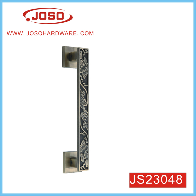 Tirador de puerta de textura elegante y noble para puerta de cocina