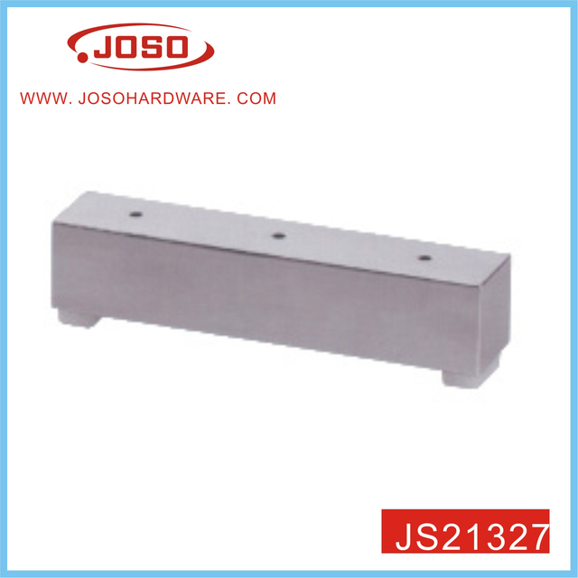 Venta caliente de muebles rectangulares de metal, patas de sofá