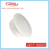 Tapa de perno tipo seta blanca de 16 mm de diámetro para patas de mesa