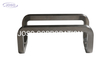 Manija de puerta de acero inoxidable de diseño simple, estilo moderno en forma de H, para herrajes para muebles y puertas de vidrio