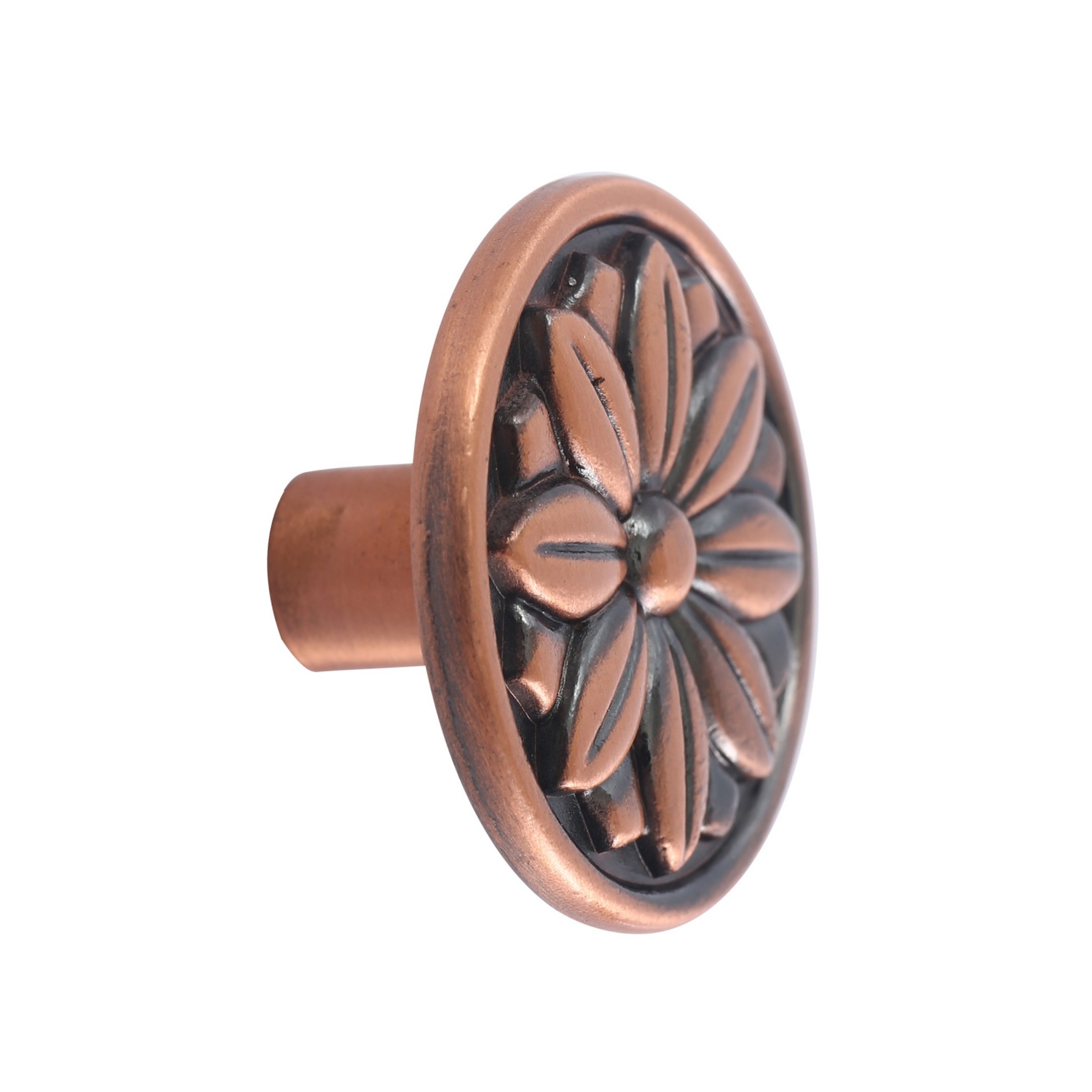 Piezas de muebles Accesorios para muebles Perilla con acabado de latón antiguo para gabinete Muebles para el hogar