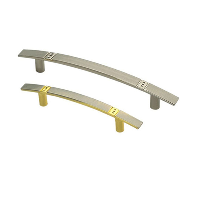 Accesorios cepillados manija del cajón de la aleación del cinc 64m m Furntiure