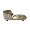 Soporte de tubo de aleación de zinc, accesorios para muebles, soporte de riel de hardware para muebles