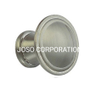 Fashoin Aleación de zinc 28 mm 30 mm Pomo cepillado para muebles Perilla para gabinete Perilla para manija