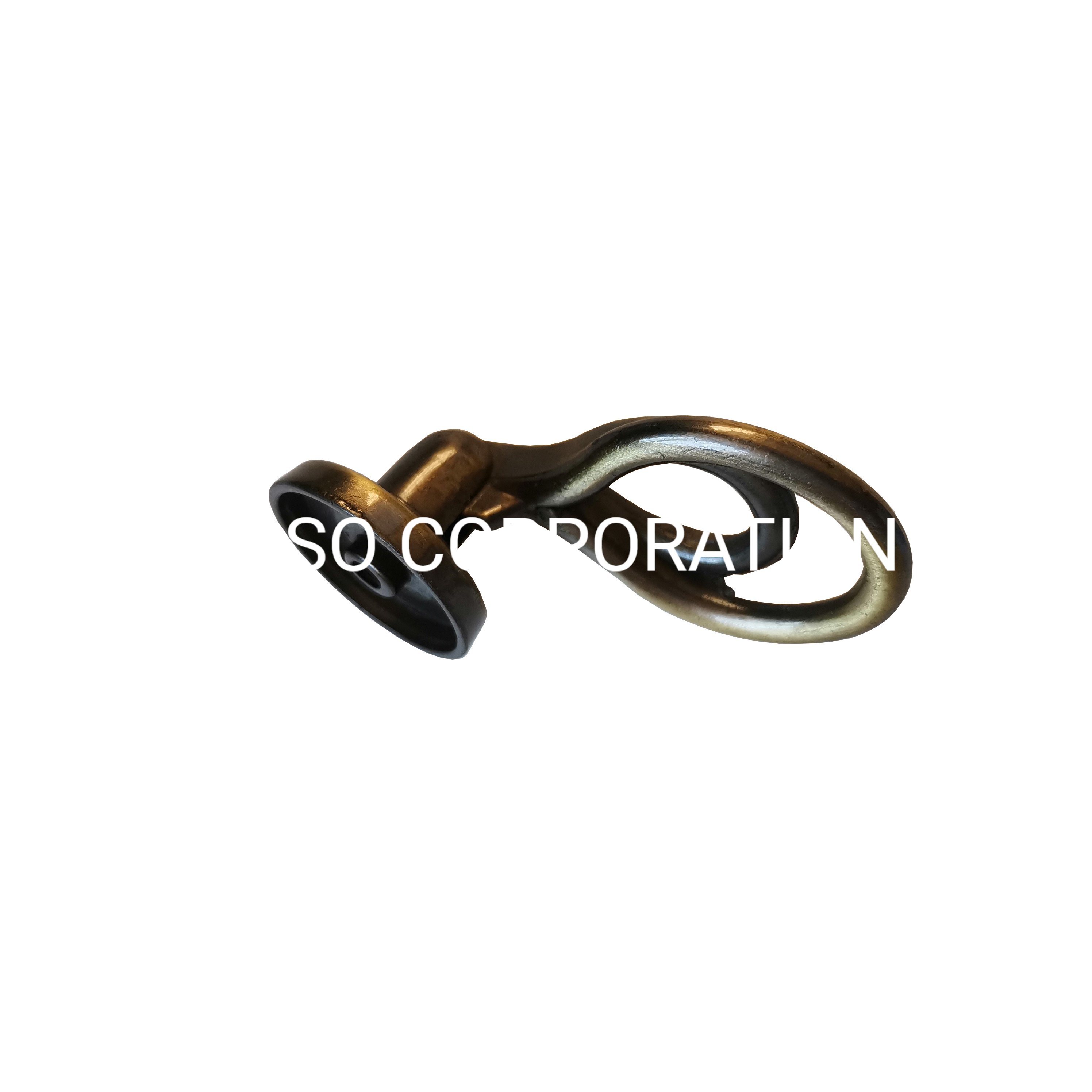 Tirador de cajón de latón antiguo, mango pequeño para muebles, aleación de zinc, 48mm, 105mm
