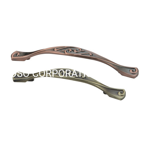 Tirador de muebles creativo de aleación de zinc, 96mm, 128mm, tirador de tocador, tirador de cajón