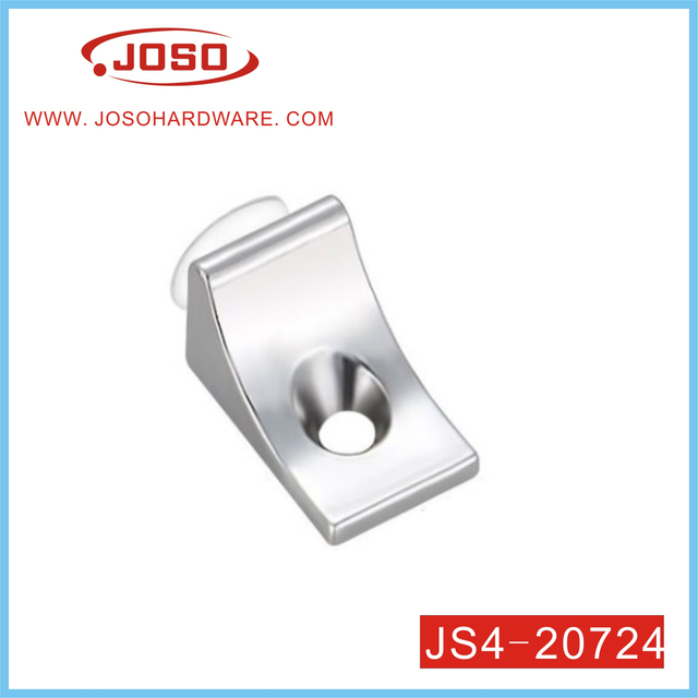 Popular soporte de estante ovalado de aleación de zinc para muebles