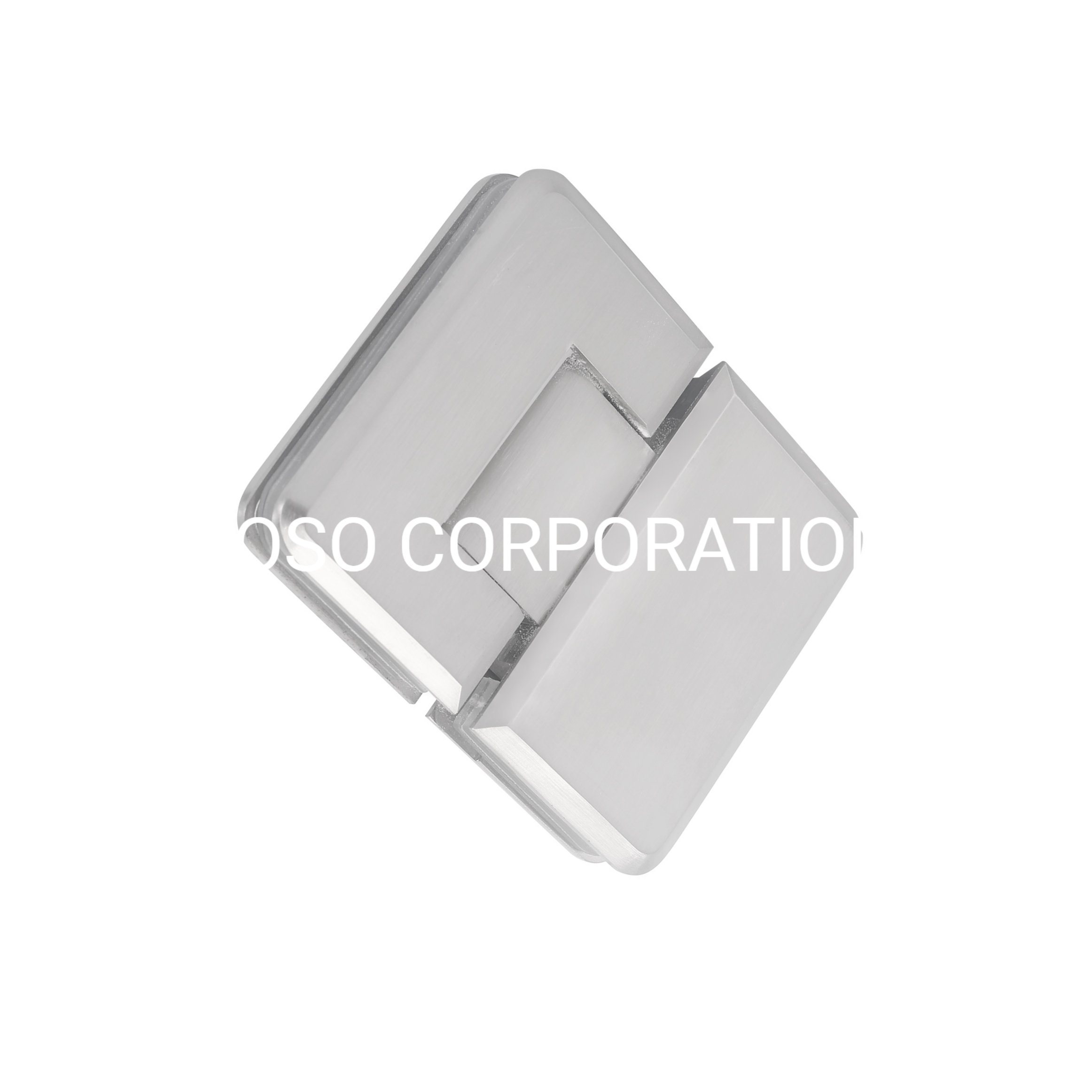 Hardware de baño Bisagra de puerta de vidrio de 180 grados para cuarto de ducha