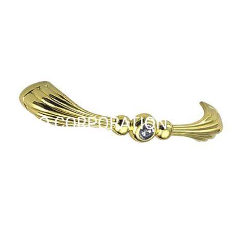 Manija de cajón dorada de 96mm, manija de muebles, manija de gabinete, manija de armario, suministro de fábrica