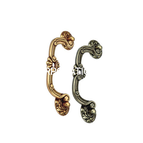 Manija clásica del dormitorio de la manija del cajón de 96m m 128m m del cobre antiguo de la aleación del cinc