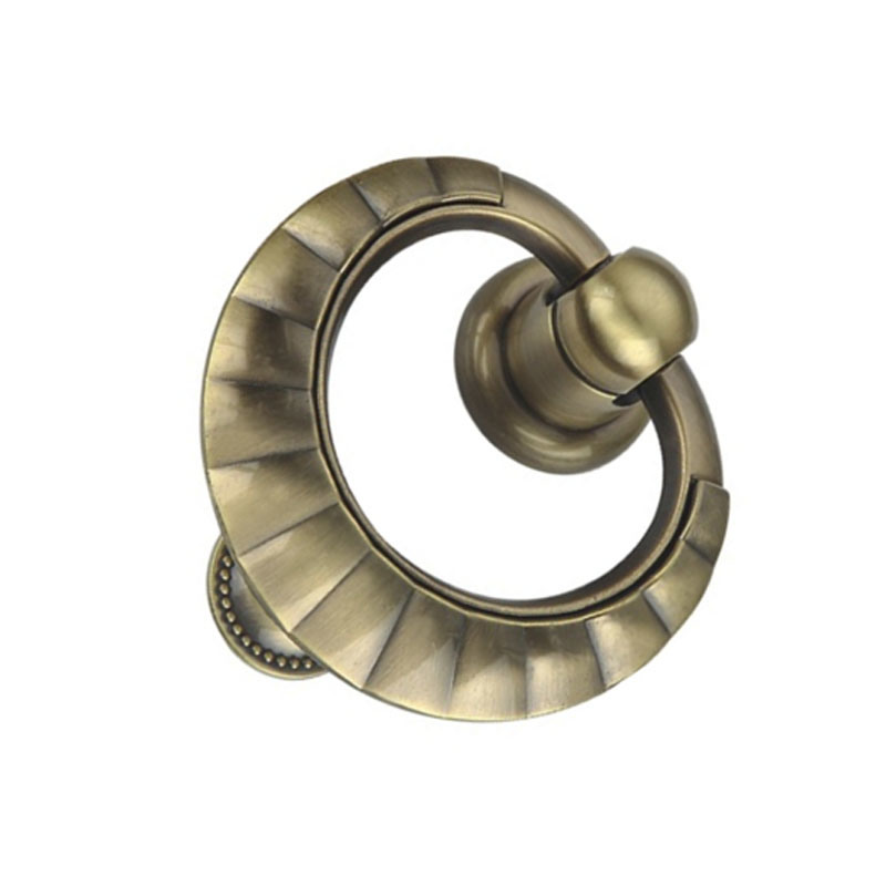 Accesorios del pecho de la manija del cajón de la manija del anillo de latón antiguo de la aleación del cinc 108m m