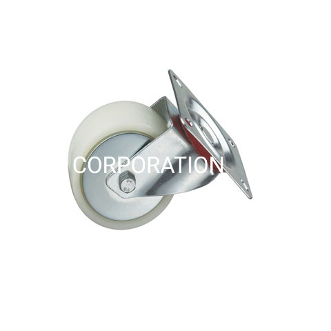 Ruedas industriales de metal con ruedas para muebles con carga PP 100