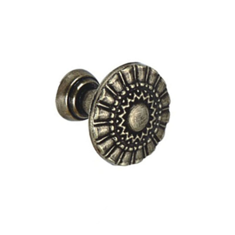 Manija del cajón de aleación de zinc de estilo clásico europeo 27 mm 32 mm 36 mm