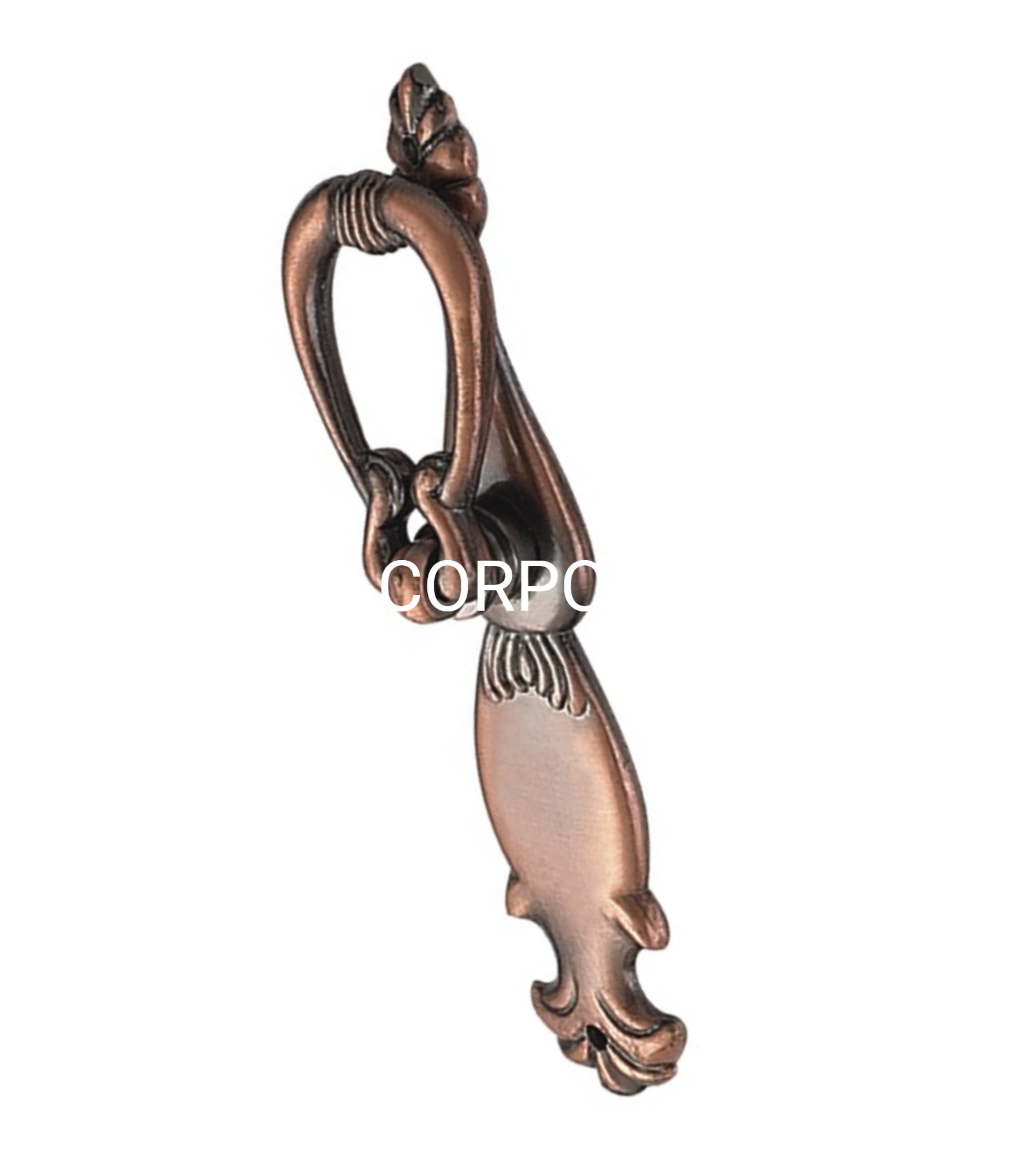 Herrajes para muebles Vintage 105mm aleación de Zinc manija de cobre antigua manija de gabinete manija de tocador