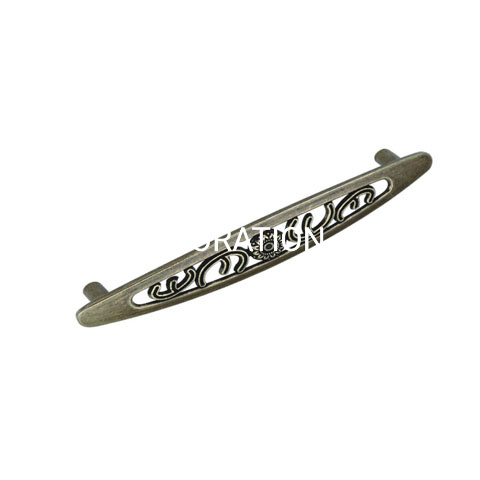 Tirador de cajón de latón antiguo de 128mm de estilo clásico, tirador de armario, tirador de muebles
