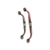Accesorios de muebles de accesorios de puerta de manija de puerta de aleación de zinc de alta calidad 96 mm 128 mm