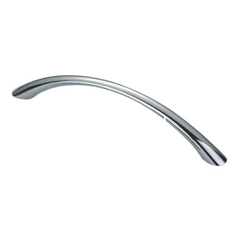 Mango de cocina con cepillo y aleación de zinc cromado brillante de 64 mm