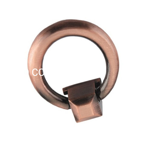 Manija del anillo del gabinete de la manija de la forma del anillo del diámetro 38m m del estilo clásico de la venta caliente