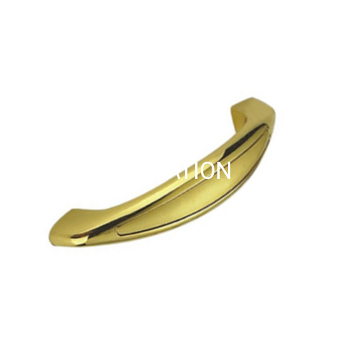 Mango de aleación de zinc, mango cromado brillante y cepillado de 64mm, mango de mesa, mango de escritorio