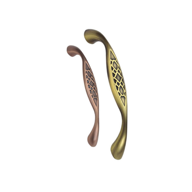 Hardware de alta calidad de los muebles de los accesorios de los muebles de la manija del arco de la aleación del cinc 96m m 128m m