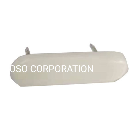 PP con protector de mesa de accesorios para muebles, deslizador de uñas doble blanco de Metal