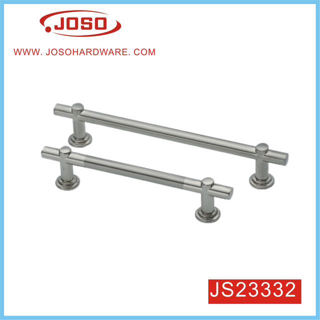 Barra en T tradicional y manija para muebles para cajón de postre