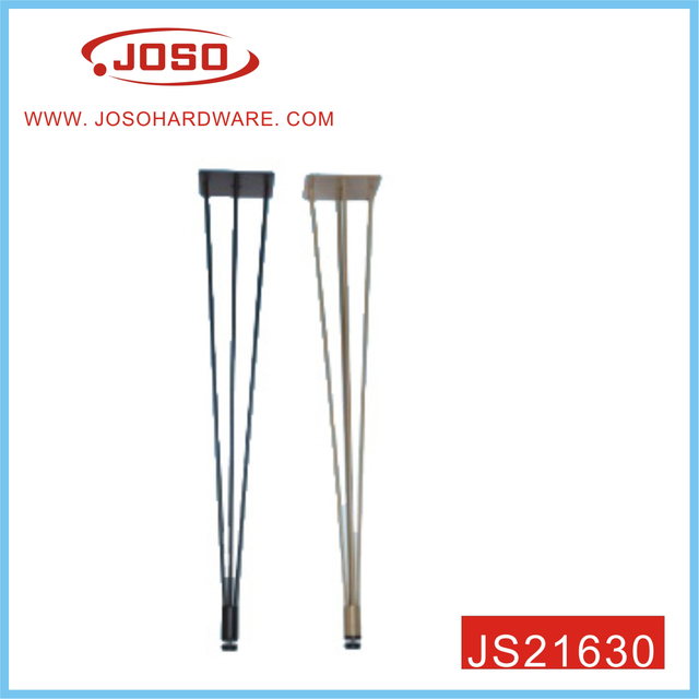 Pata de muebles de metal de altura ajustable para mesa