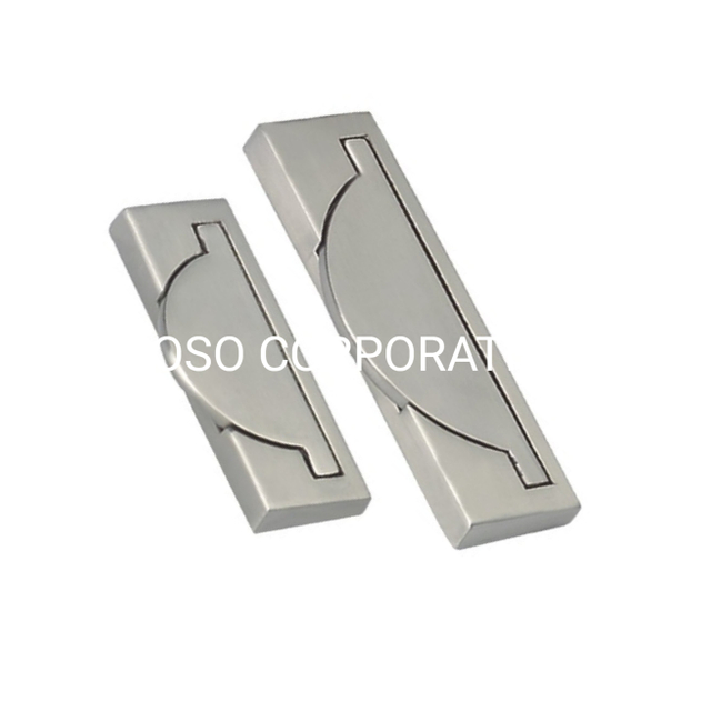 Manija al por mayor de la cómoda de la manija del guardarropa de la manija del gabinete de la manija de la aleación del cinc