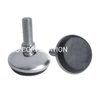 Metal con tornillo ajustable de PP, soporte para muebles, accesorios para patas de sofá, montaje de patas