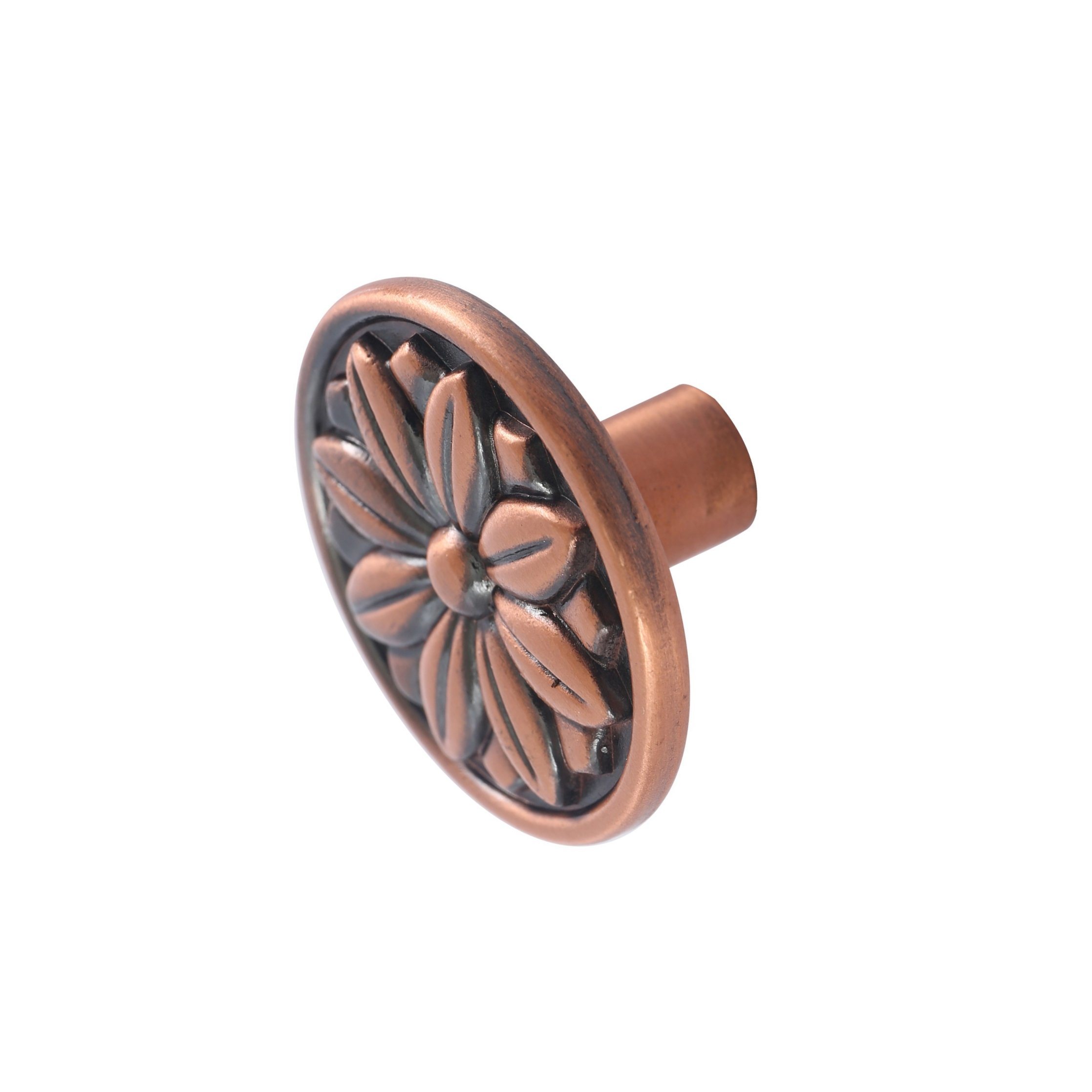 Piezas de muebles Accesorios para muebles Perilla con acabado de latón antiguo para gabinete Muebles para el hogar