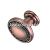 Perilla de gabinete de aleación de zinc de estilo europeo, 28mm, perilla de cajón, herrajes para muebles, perilla de tocador