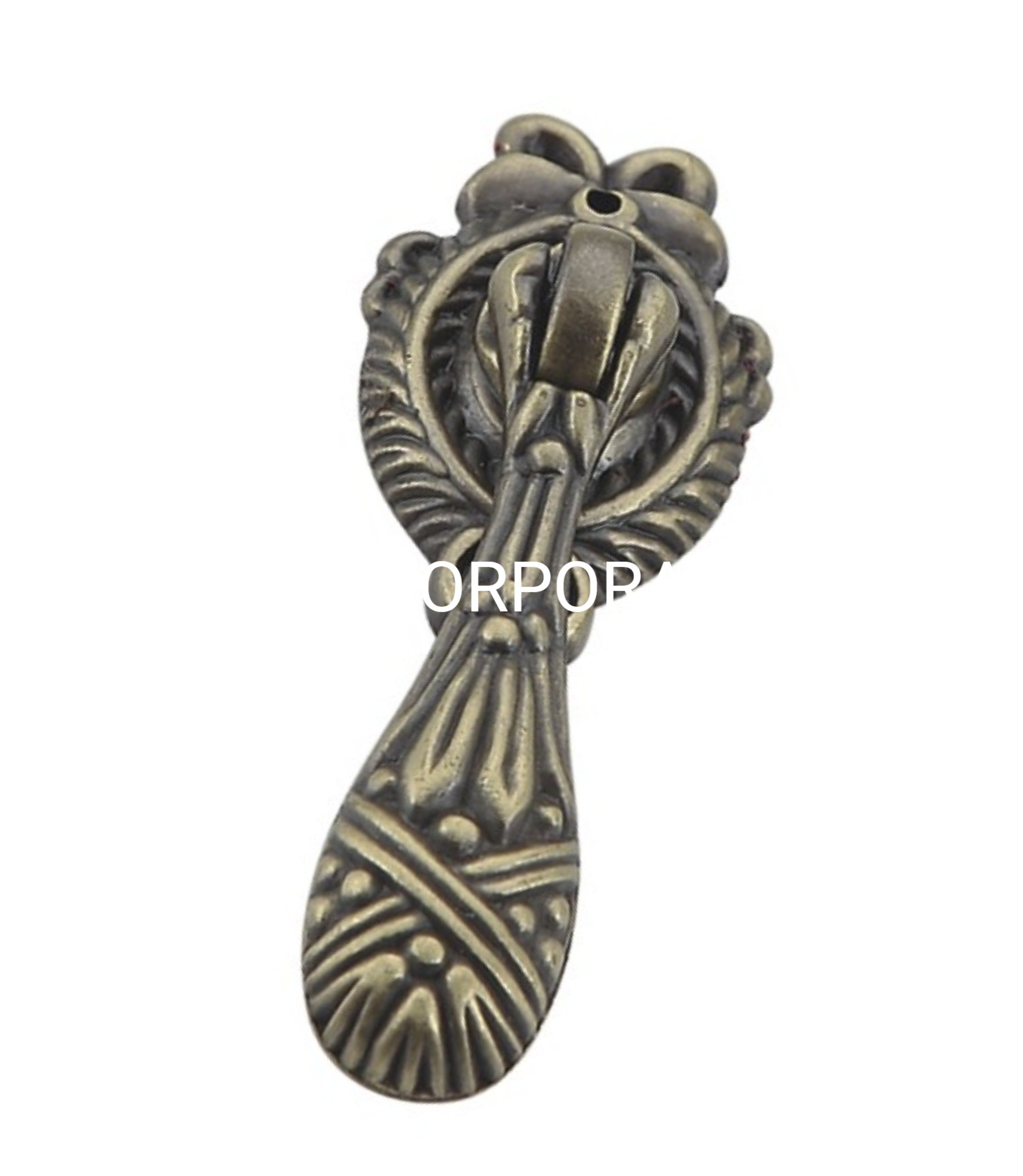 Herrajes para muebles de buena calidad, aleación de zinc antigua, manija de gabinete de cobre antiguo de latón antiguo