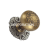 Tirador de seta clásico dorado, tirador de manija de 30mm, perilla de cajón