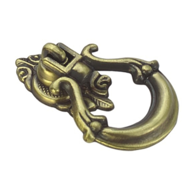 Manija de puerta clásica de aleación de zinc de 33 mm Manija de oficina Manija de cajón