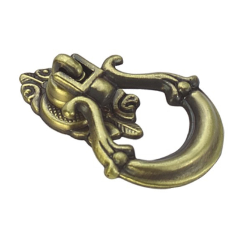 Manija de puerta clásica de aleación de zinc de 33 mm Manija de oficina Manija de cajón