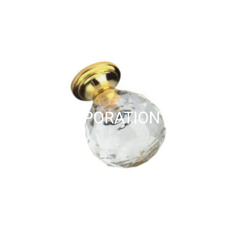 Manija de los muebles de la perilla del armario de la perilla de la manija del diamante de la moda 28m m 32m m de la aleación del cinc