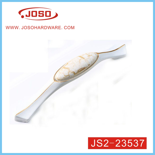 Tirador clásico de cerámica de aleación de aluminio para muebles, accesorios para cajones