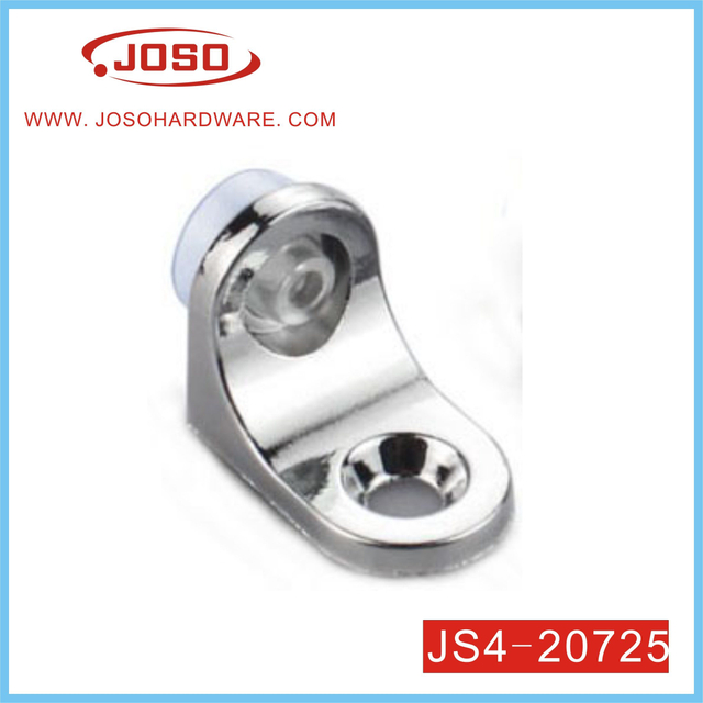 Popular soporte de estante de aleación de zinc para herrajes para gabinetes