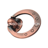 Manija de anillo de aleación de zinc de moda, manija de cobre antigua, manija para muebles, herrajes para muebles