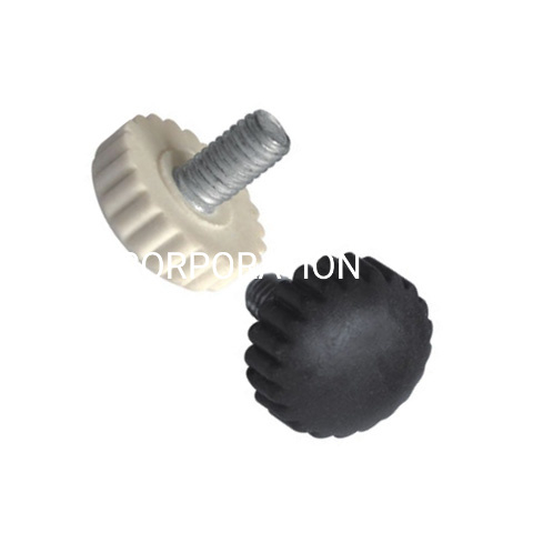 Conector de patas de sofá de acero con tornillo ajustable de PP para herrajes para muebles