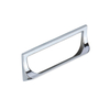 Tirador de muebles cromado brillante de aleación de zinc, 96mm, 128mm, venta superior
