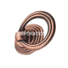 Manija retro de aleación de zinc de 30 mm, manija de anillo para gabinete, manija para cajón