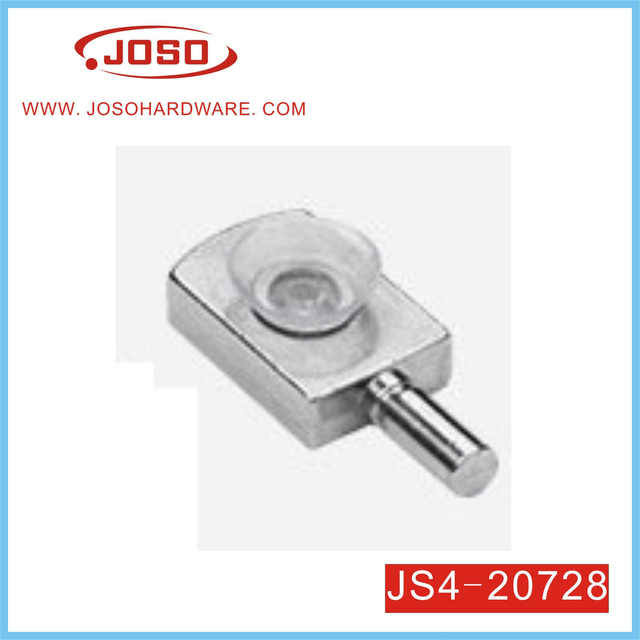 Soporte de estante de aleación de zinc para vidrio, suministro de fábrica