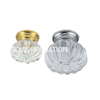 Perilla del cajón del perilla del guardarropa con forma de diamante transparente de aleación de zinc 28 mm 34 mm