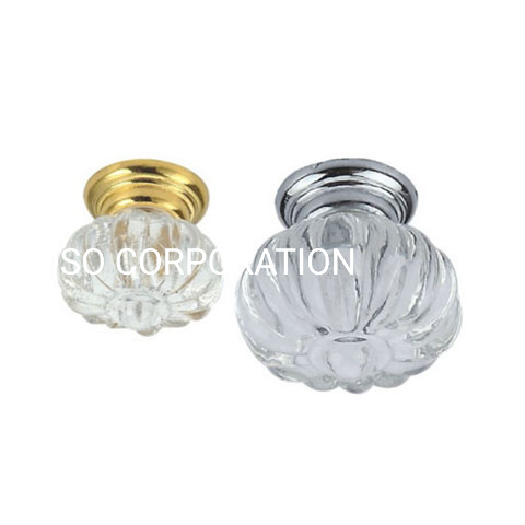 Perilla del cajón del perilla del guardarropa con forma de diamante transparente de aleación de zinc 28 mm 34 mm