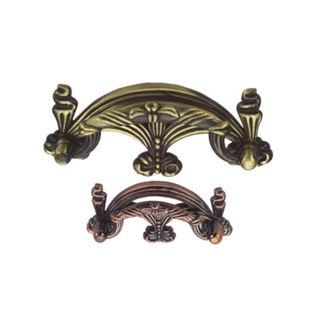 Manija clásica del cajón de los accesorios de los muebles de la manija del pecho de 64m m 96m m