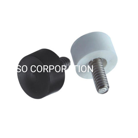 Acero con tornillo de ajuste PP M6, accesorios para muebles, perno ajustable para patas de sofá