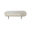 PP con protector de mesa de accesorios para muebles, deslizador de uñas doble blanco de Metal