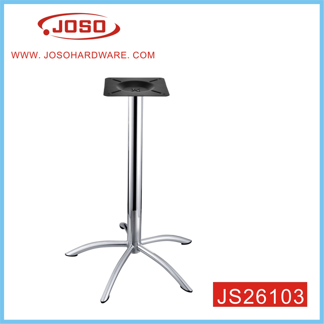 Base de mesa de centro de metal para jardín