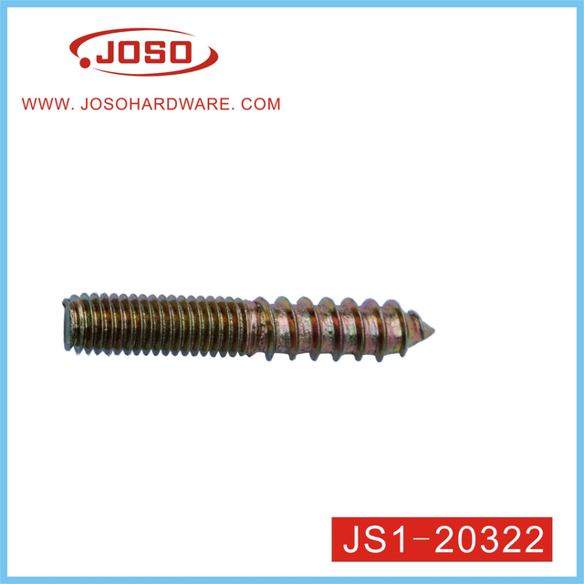 Perno de suspensión de metal personalizado de accesorios de muebles para soporte de estante de madera